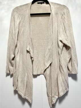 Jeanne Pierre neutral cardigan size L